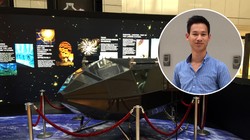 Phạm Gia Vinh và thiết bị bay có trần bay gần 30 km do anh và các cộng sự nghiên cứu chế tạo 