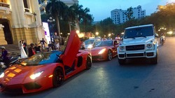 Dàn siêu xe đỉnh cao của các đại gia hai miền Nam-Bắc tụ tập cuối tuần qua.