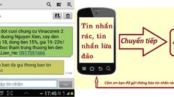 Hướng dẫn chuyển tiếp tin nhắn rác tới đầu số 456