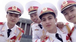 Bức ảnh các chiến sĩ trẻ được nhiều người quan tâm