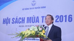  Bộ trưởng Bộ TT&TT Trương Minh Tuấn phát biểu tại Lễ khai mạc. Ảnh: Đức Huy