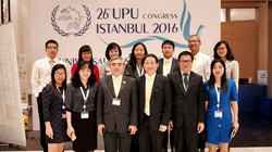 Thứ trưởng Nguyễn Minh Hồng và đoàn công tác Bưu điện Việt Nam tại Đại hội UPU lần thứ 26