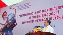 Ông Nguyễn Minh Hồng - Thứ trưởng Bộ TT&TT phát biểu tại buổi lễ