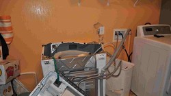 Một trường hợp máy giặt cửa trên của Samsung gặp vấn đề.