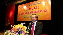 Tiến sĩ Trương Minh Tuấn, Bộ trưởng Bộ TT&TT phát biểu tại buổi lễ.