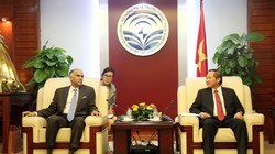 Bộ trưởng Trương Minh Tuấn tiếp ông Parvathaneni Harish -  Đại sứ Ấn Độ tại Việt Nam.