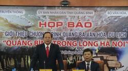 Bộ trưởng Bộ TT&TT Trương Minh Tuấn lưu ý tỉnh Quảng Bình khi tuyên truyền giới thiệu, quảng bá nên chú trọng giới thiệu toàn diện từ truyền thống, lịch sử, văn hóa đến hiện đại, tương lai của tỉnh.