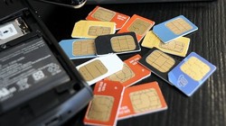 Trong tháng 1/2017, ba doanh nghiệp viễn thông di động lớn đã kích hoạt đưa ra thị trường tổng số 2.746.914 sim. Ảnh minh hoạ: Internet.