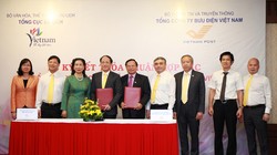 Lễ ký thỏa thuận hợp tác giữa Tổng công ty BĐVN và Tổng cục Du lịch.