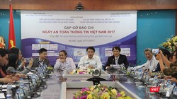 Toàn cảnh cuộc gặp gỡ báo chí về Ngày An toàn thông tin Việt Nam 2017. Ảnh: HG.