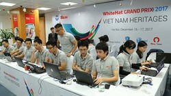 Lần đầu tiên Việt Nam đạt giải Nhất cuộc thi an ninh mạng toàn cầu. Ảnh: WhiteHat Grand Prix 2017