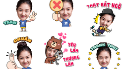 các ứng dụng mới mang theo trào lưu “Make your own sticker” đã và đang trở thành một xu hướng trên toàn thế giới. Ảnh: QH.