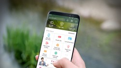 Giao diện của Ví điện tử MoMo. Ảnh: Huyên Phương