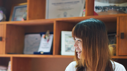 Chị Hương Liên, Người sáng lập dự án kinh doanh du lịch I love Hue. Ảnh: NVCC