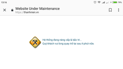 Hàng loạt báo điện tử không truy cập được vào trưa này.