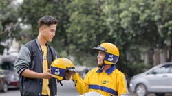 Hình ảnh tài xế Be trong bộ đồng phục "ong vàng.