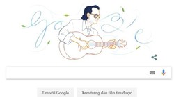 Với những đóng góp quan trọng cũng như tầm ảnh hưởng của ông đối với văn hóa đại chúng Việt Nam và cộng đồng quốc tế, nhạc sĩ Trịnh Công Sơn đã được Google Doodles lựa chọn để vinh danh trên trang chủ của Google, nhằm tôn vinh những cống hiến của ông.