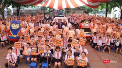 Các em học sinh được tuyên truyền, giáo dục và tập huống kỹ năng ứng phó với nạn xâm hại trẻ em, giúp trẻ suy nghĩ và phân biệt “An toàn và không an toàn” trước khi hành động, nâng cao khả năng tự bảo vệ bản thân của trẻ.