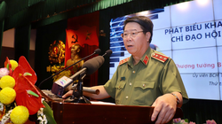 Thứ trưởng Bùi Văn Nam phát biểu tại Hội nghị tuyên truyền, phổ biến Luật An ninh mạng.