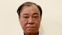 Ông Lê Tấn Hùng tại cơ quan điều tra. Ảnh: Bộ Công an.