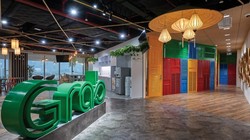 Trụ sở Grab tại Singapore. Ảnh: Grab cung cấp.