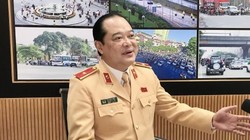 Thiếu tướng Lê Xuân Đức, Phó Cục trưởng Cục CSGT khẳng định việc triển khai nộp phạt vi phạm hành chính trong lĩnh vực giao thông qua Cổng dịch vụ công Quốc gia tạo thuận lợi cho người dân và của chính các cơ quan nhà nước. Ảnh: CSGT.