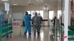 Khu cách ly ở khoa Virus - ký sinh trùng, Bệnh viện Bện Nhiệt đới Trung ương 2 (Đông Anh, Hà Nội). Ảnh: Minh Thúy