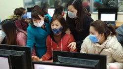 Giáo viên Trường Tiểu học Lý Thái Tổ (Hà Nội) tập huấn dạy học trực tuyến. Ảnh minh họa: Website trường TH Lý Thái Tổ.