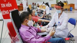 Không chỉ 45 người tại Viện Huyết học - Truyền máu TW, mà cả 44 cán bộ, nhân viên y tế tại 3 bệnh viện còn lại đều âm tính với COVID-19. Ảnh: Viện HH-TMTW