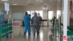 Khu cách ly ở khoa Virus - ký sinh trùng, Bệnh viện Bện Nhiệt đới Trung ương 2 (Đông Anh, Hà Nội). Ảnh: Minh Thúy