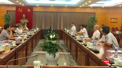 Toàn cảnh cuộc họp do Bộ KH&CN tổ chức vừa diễn ra chiều nay. Ảnh: Trần Hồng