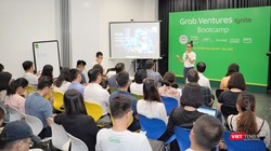 Bà Nguyễn Thái Hải Vân, Giám đốc Điều hành, Grab Việt Nam tại Bootcamp.