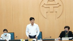 Phó Chủ tịch UBND TP. Hà Nội Ngô Văn Quý tại cuộc họp của BCĐ Phòng dịch COVID-19 - vừa diễn ra chiều nay. (Ảnh: UBND TP. Hà Nội)