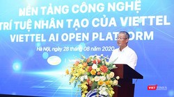 Thứ trưởng Nguyễn Thành Hưng cho rằng nền tảng công nghệ trí tuệ nhân tạo của Viettel sẽ thúc đẩy việc ứng dụng AI, tạo ra các lợi ích cho cá nhân, tổ chức, doanh nghiệp.