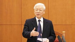 Tổng Bí thư, Chủ tịch nước Nguyễn Phú Trọng - Trưởng Tiểu ban văn kiện Đại hội XIII của Đảng.