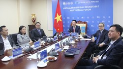 Từ đầu cầu Việt Nam, lãnh đạo Bộ TT&TT cam kết sẽ sẵn sàng hỗ trợ, đồng hành cùng ITU và các nước thành viên xây dựng thế giới số.