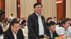 Thứ trưởng Bộ Nội vụ Nguyễn Duy Thăng tại buổi họp báo Chính phủ thường kỳ.