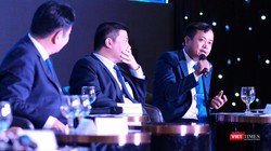 Ông Nguyễn Hùng Sơn – Tổng giám đốc FSI – trao đổi tại phiên toạ đàm Chuyển đổi số quốc gia.