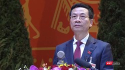 Tham luận tại Đại hội Đảng XIII, Bộ trưởng Nguyễn Mạnh Hùng khẳng định: "Chuyển đổi số và 'Make in Viet Nam' sẽ là con đường đúng đắn và bền vững nhất để nâng tầm và đưa sản phẩm Make in Viet Nam tiếp cận với các thị trường ngoài nước".