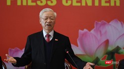 Tổng Bí thư chủ trì cuộc họp báo đầu tiên sau thành công của Đại hội Đảng XIII.