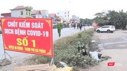 Hải Phòng triển khai các chốt chặn đảm ngừng tiếp nhận tất cả các công dân và hàng hóa từ tỉnh Hải Dương về Hải Phòng.