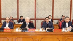 Tổng Bí thư, Chủ tịch nước Nguyễn Phú Trọng phát biểu kết luận phiên họp. Ảnh: TTXVN