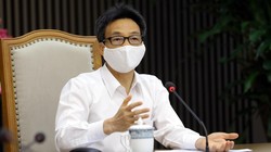 Phó Thủ tướng Vũ Đức Đam phát biểu tại cuộc họp.