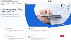 Cẩm nang điện tử có địa chỉ tại covid19.mic.gov.vn