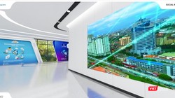 Gian hàng quốc gia của Việt Nam tại ITU Digital World 2021 giới thiệu tới bạn bè quốc tế các sản phẩm tiêu biểu Make in Vietnam.