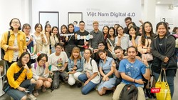 Những học viên tham gia khóa học Bệ phóng Việt Nam Digital 4.0.