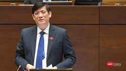 Bộ trưởng Bộ Y tế Nguyễn Thanh Long đăng đàn trả lời chất vấn Quốc hội ngày 10/11.