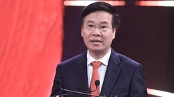 Ông Võ Văn Thưởng - Ủy viên Bộ Chính trị, Thường trực Ban Bí thư - phát biểu tại buổi lễ.