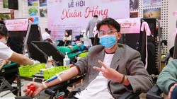 Lễ hội Xuân hồng lần thứ 15, năm 2022 chính thức khai mạc tại Viện Huyết học - Truyền máu Trung ương ngày 12/2.