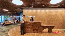 Văn phòng mới của Microsoft Việt Nam có diện tích 700m2, đặt tại tòa nhà Capital Place 29 Liễu Giai (Hà Nội).